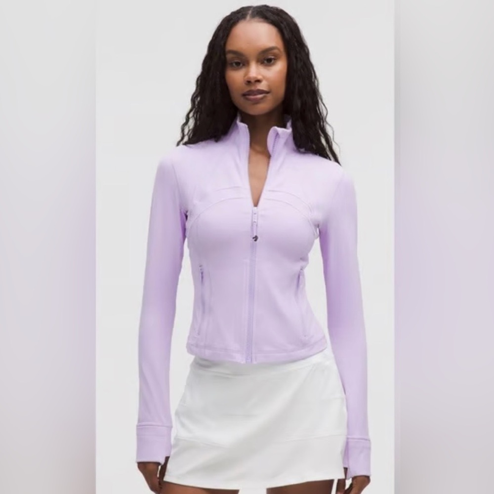 Lululemon Athletica Lavender Zip-Up Hoodie